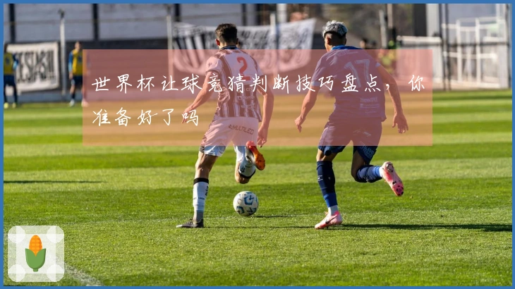 世界杯让球竞猜判断技巧盘点，你准备好了吗