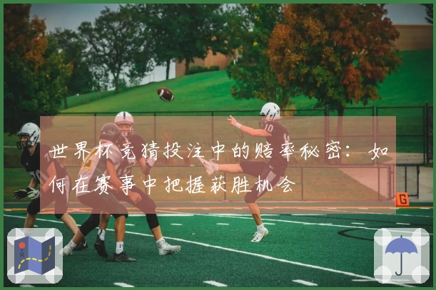 世界杯竞猜投注中的赔率秘密：如何在赛事中把握获胜机会